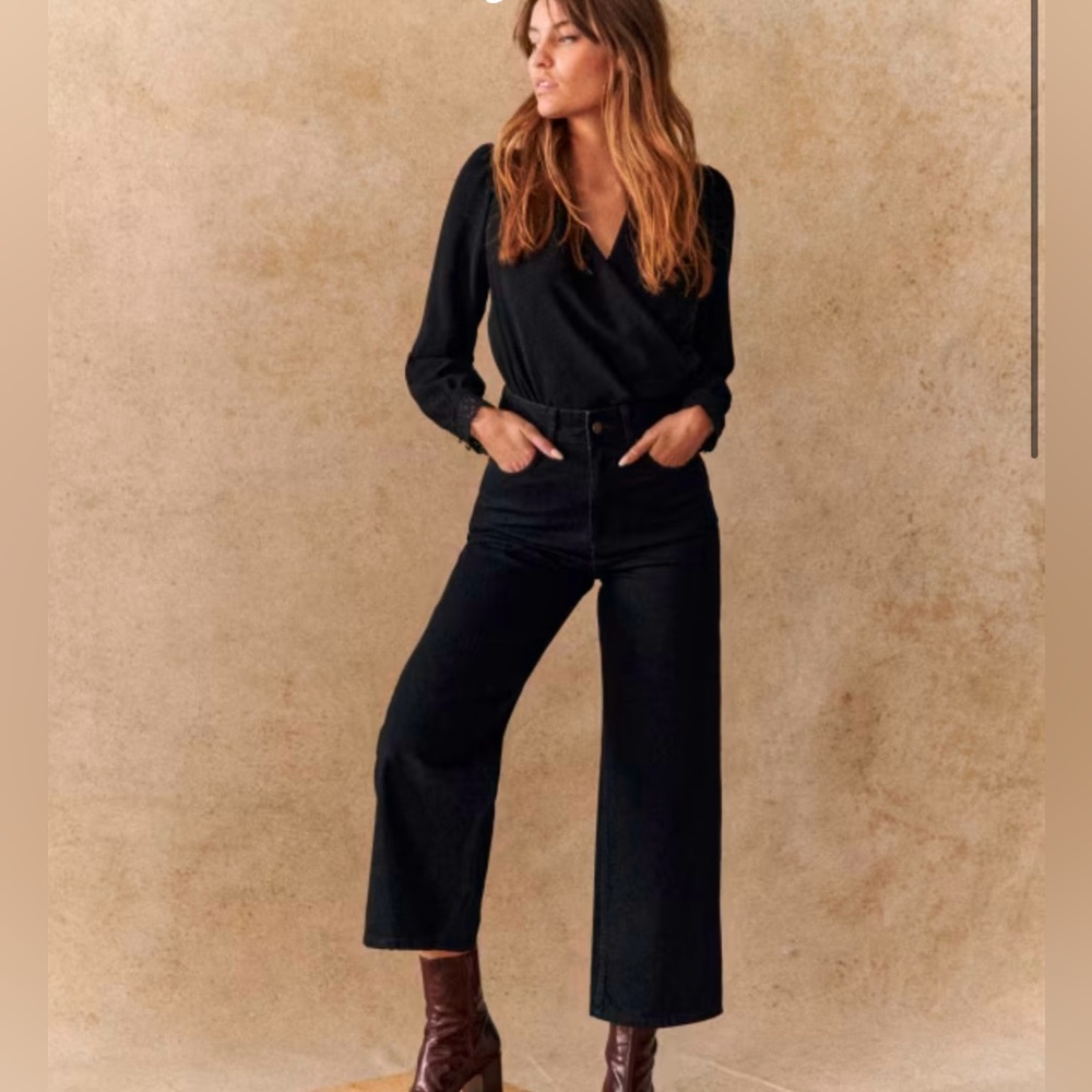 Sézane Le Crop Jeans